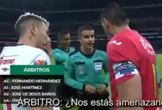 Fernando Hernández, árbitro al que Corona le pidió juego limpio, estará en la final Fernando Hernández, árbitro al que Corona le pidió juego limpio, estará en la final