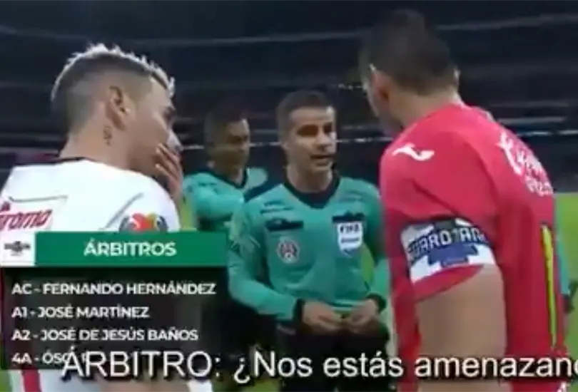 Fernando Hernández, árbitro al que Corona le pidió juego limpio, estará en la final Fernando Hernández, árbitro al que Corona le pidió juego limpio, estará en la final