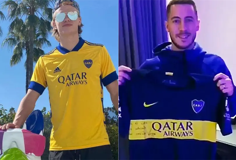 Futbolistas de talla mundial que han lucido el jersey de Boca Juniors