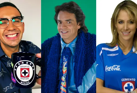 Famosos que apoyan al Cruz Azul en las buenas y en las malas 