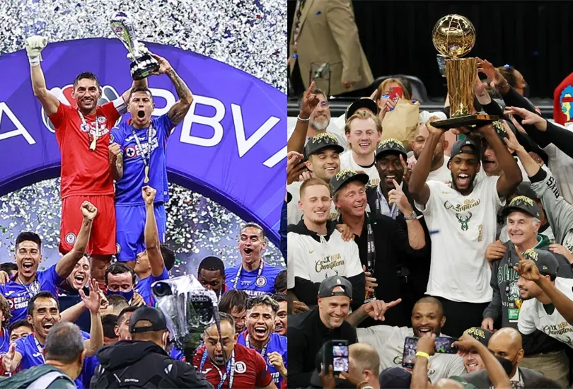 Cruz Azul, Bucks y otros equipos que rompieron largas sequ&iacute;as sin ser campeones