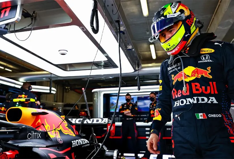 Checo Pérez presiente que su primer podio llegará en el GP de España Checo Pérez presiente que su primer podio llegará en el GP de España