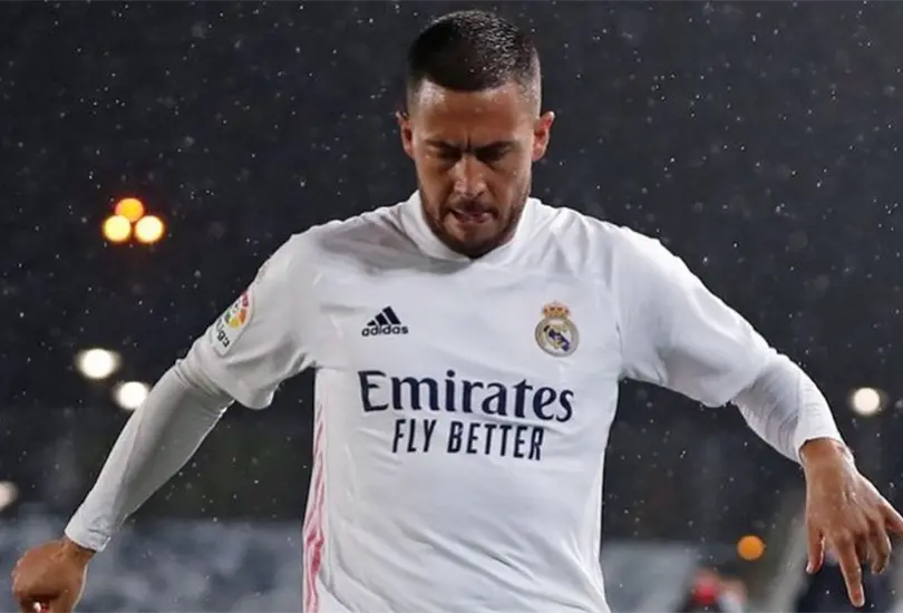 Hazard se disculpa con la afición del Madrid por su risa tras ser eliminados Hazard se disculpa con la afición del Madrid por su risa tras ser eliminados
