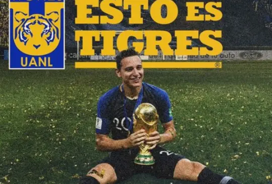 Mbappé, Griezmann y otras figuras reaccionan al fichaje de Thauvin con Tigres