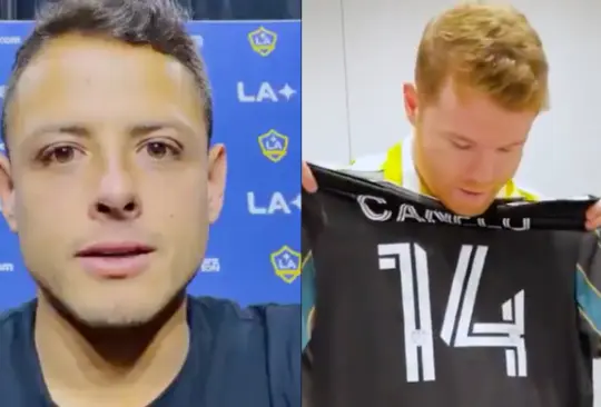 Sé lo chingón que eres, Chicharito y Canelo se envían mutuos elogios