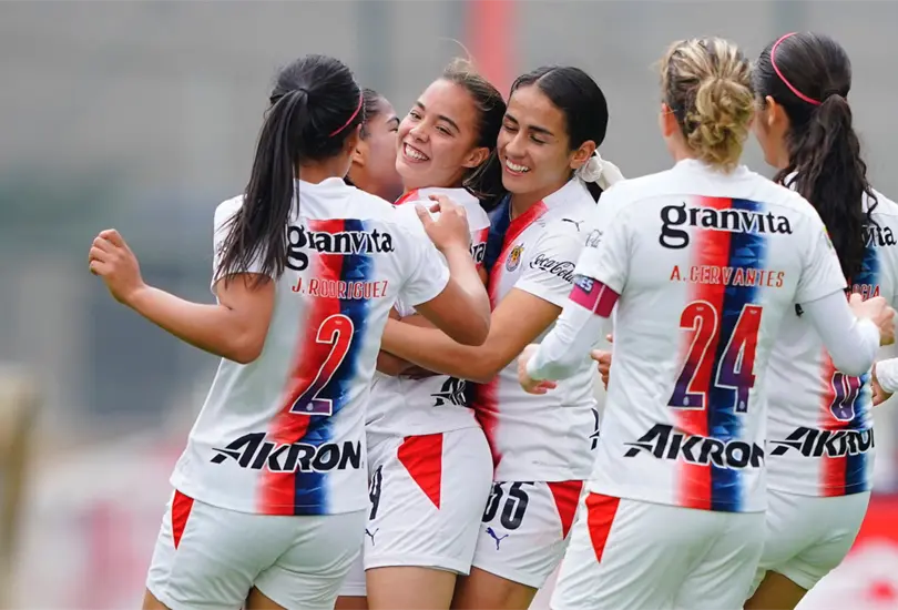 Las visitantes ganan la ida de los Cuartos de Final de la Liga MX Femenil