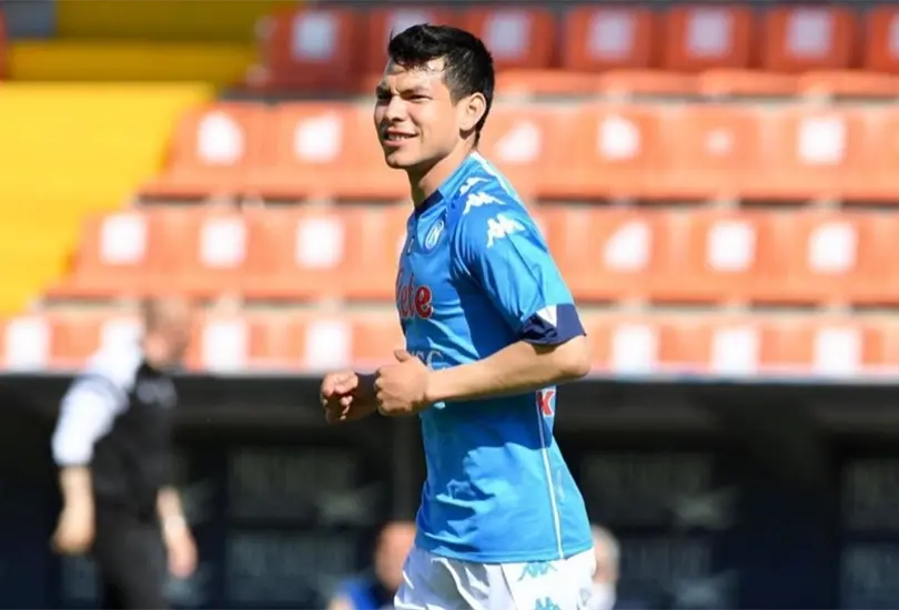 Chucky Lozano anota en la goleada del Napoli al Spezia Chucky Lozano anota en la goleada del Napoli al Spezia