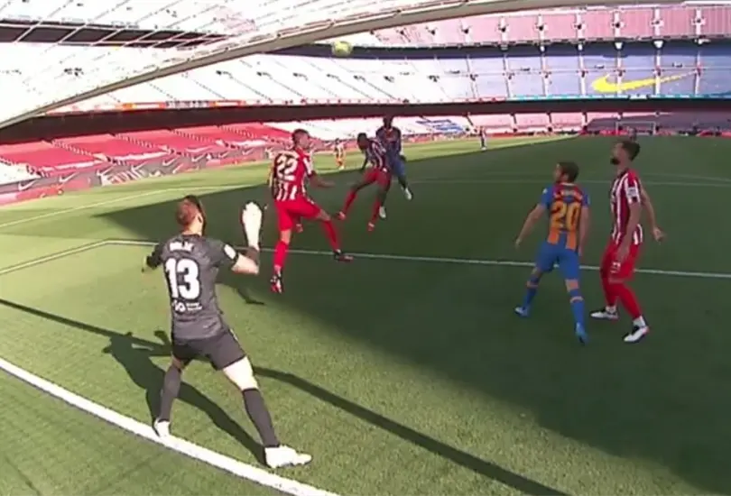 Demb&eacute;l&eacute; falla frente a la porter&iacute;a; Bar&ccedil;a y Atl&eacute;tico de Madrid empatan a cero