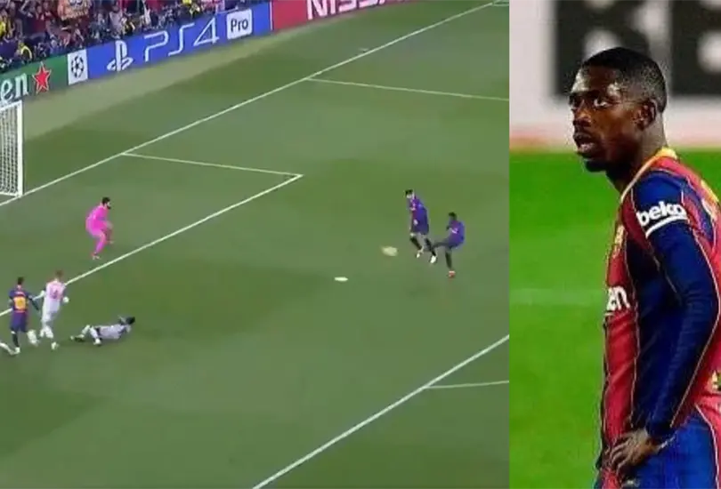 Los errores de Dembélé que le han costado caro al Barcelona Los errores de Dembélé que le han costado caro al Barcelona