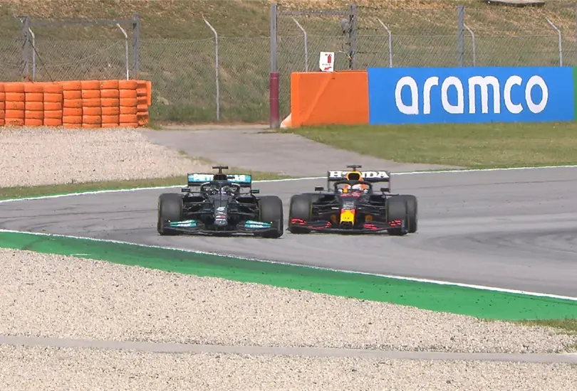 Checo termina entre los 5 mejores; Hamilton gana el GP de España Checo termina entre los 5 mejores; Hamilton gana el GP de España