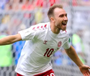 El mundo del futbol manda mensajes de apoyo a Christian Eriksen