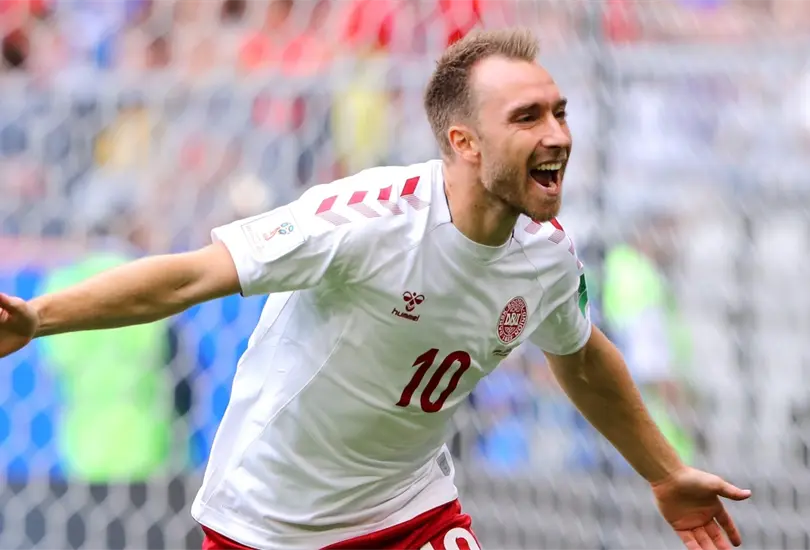 El mundo del futbol manda mensajes de apoyo a Christian Eriksen