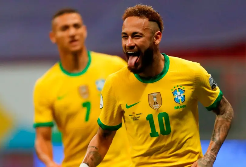 Brasil cierra goleada ante Venezuela B con gol de pechito Brasil cierra goleada ante Venezuela B con gol de pechito
