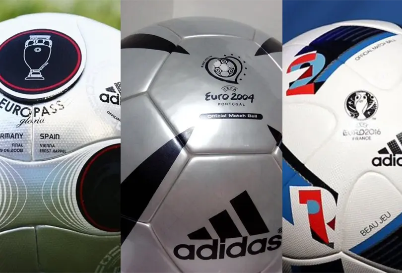 Los balones de la Eurocopa que todo coleccionista debe tener