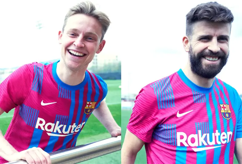 ¿En qué se inspiró el Barcelona para su jersey de la temporada 2021-22? ¿En qué se inspiró el Barcelona para su jersey de la temporada 2021-22?