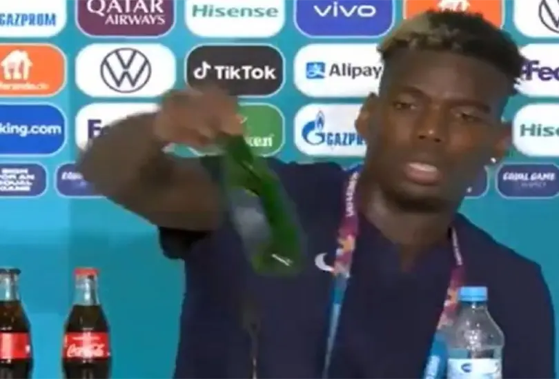 Paul Pogba quita una Heineken y le llueven toda clase de memes y críticas Paul Pogba quita una Heineken y le llueven toda clase de memes y críticas