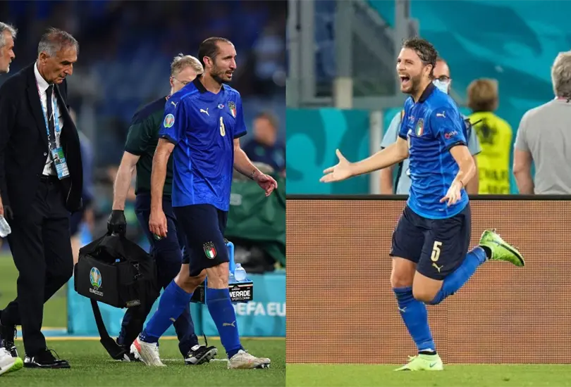 Italia manda en su grupo, pese a gol anulado de Chiellini y lesión Italia manda en su grupo, pese a gol anulado de Chiellini y lesión