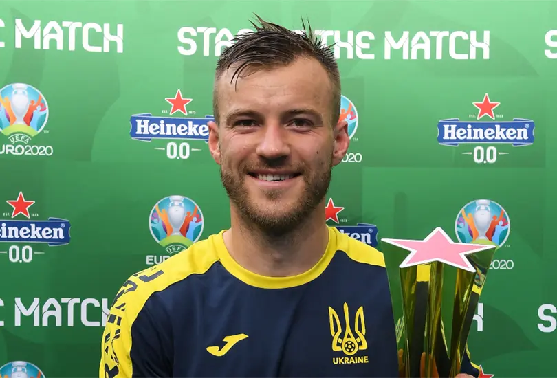 Yarmolenko, el delantero que está cerca de ser máximo goleador de Ucrania Yarmolenko, el delantero que está cerca de ser máximo goleador de Ucrania