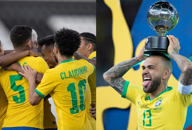 Dani Alves ser&aacute; refuerzo de Brasil para JO; Neymar y Vinicius no fueron convocados