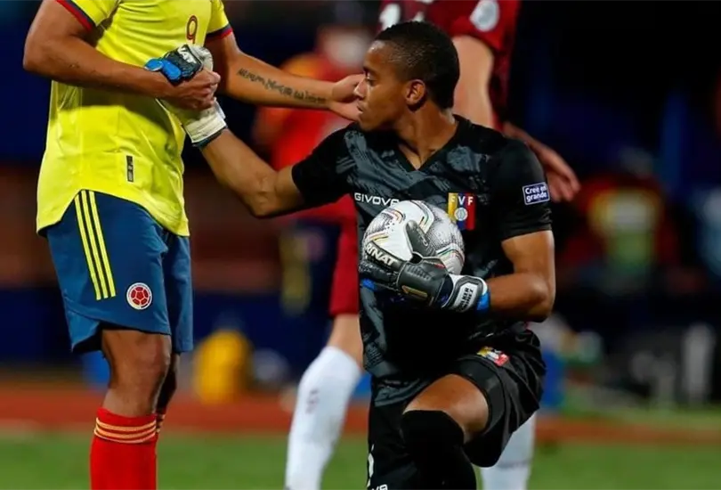 Wuilker Fari&ntilde;ez le da su primer punto a Venezuela en la Copa Am&eacute;rica
