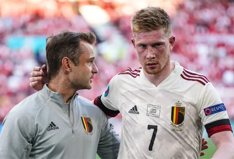 De Bruyne cuenta cómo va su recuperación tras fractura que sufrió en la cara De Bruyne cuenta cómo va su recuperación tras fractura que sufrió en la cara