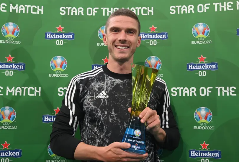 Robin Gosens, el futbolista al que Cristiano le negó su camiseta en la Serie A Robin Gosens, el futbolista al que Cristiano le negó su camiseta en la Serie A