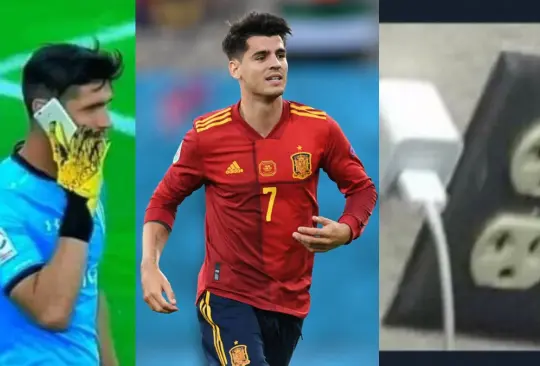 Morata, víctima de críticas y memes tras el empate de España y Polonia