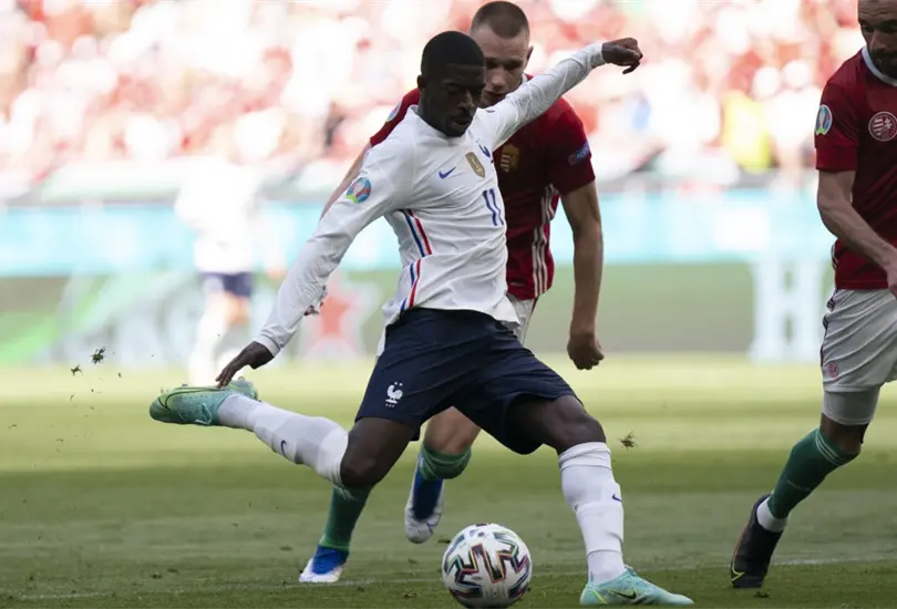 De jugar 30 minutos a estar fuera de la Euro, así la participación de Dembélé De jugar 30 minutos a estar fuera de la Euro, así la participación de Dembélé
