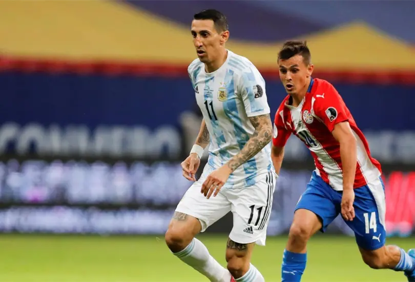 El concierto de Di Mar&iacute;a que condujo la victoria de Argentina ante Paraguay