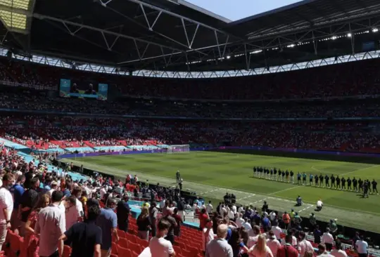 Se permitirá el acceso a 60 mil aficionados para la fase final de la Euro en Wembley