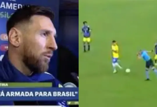 Aficionados recuerdan palabras de Messi tras la polémica victoria de Brasil