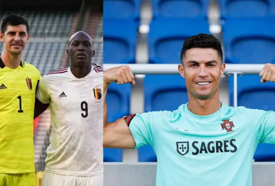 Courtois y Lukaku aseguran estar en mejor forma que Cristiano Ronaldo