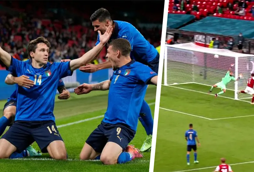 Italia vence a Austria en tiempo extra; &iquest;bien anulado el gol de Arnautovic?