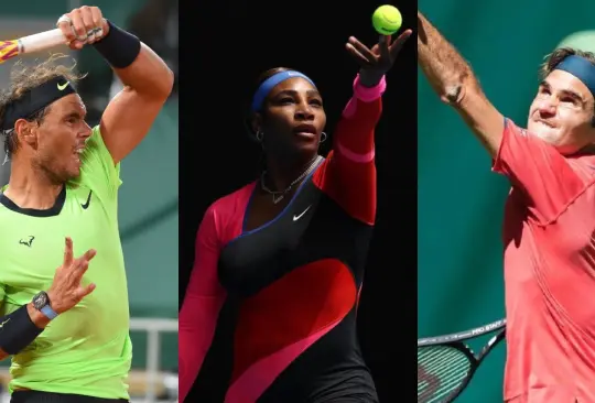 Serena Williams, Rafael Nadal y Roger Federer no irán a Tokio 2020