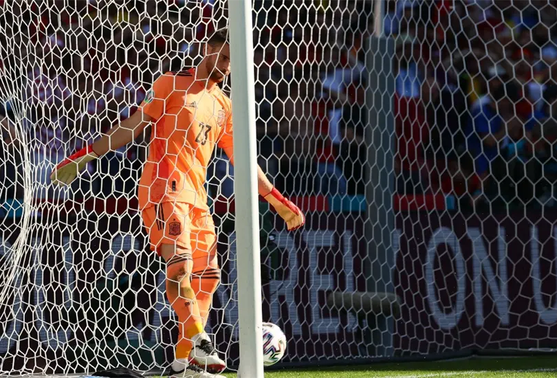 Error de Pedri y Unai Sim&oacute;n ocasionan un autogol en el Croacia vs Espa&ntilde;a