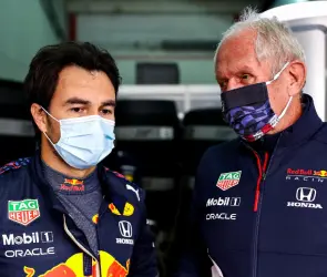 ¿Criticó a Checo Pérez? Helmut Marko da su opinión sobre su retiro del GP de México