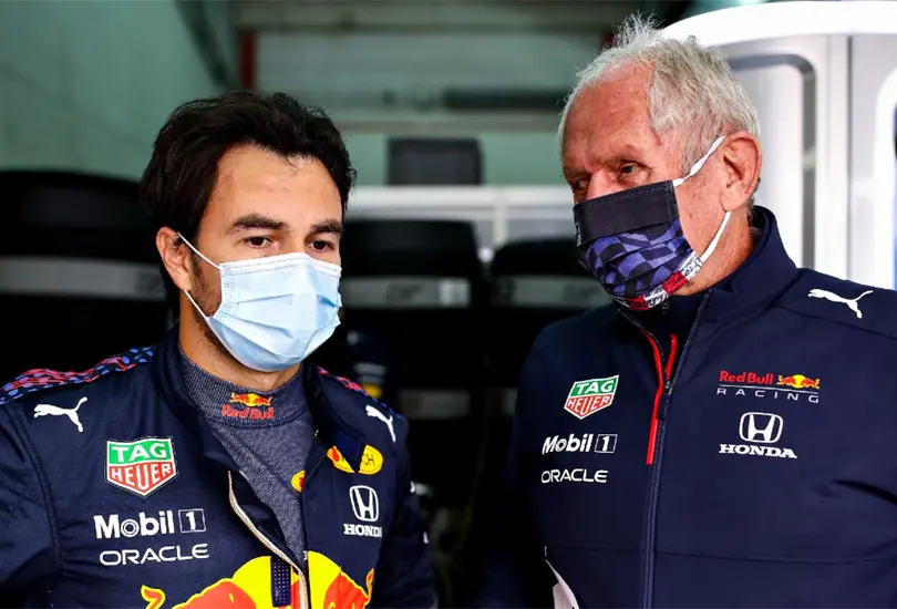 Helmut Marko dio su opini&oacute;n sobre el accidente de Checo P&eacute;rez que lo llev&oacute; a retirarse del GP de M&eacute;xico y perder puntos.