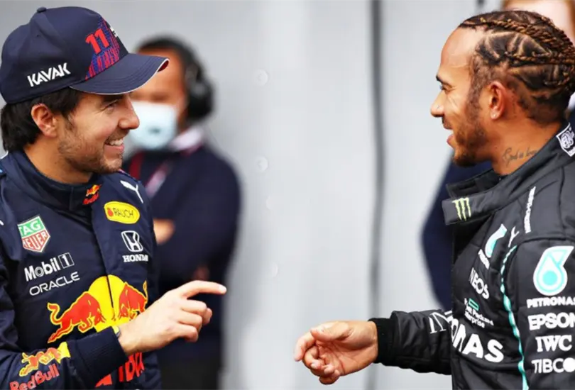 Hamilton admite que Checo P&eacute;rez es una preocupaci&oacute;n adicional