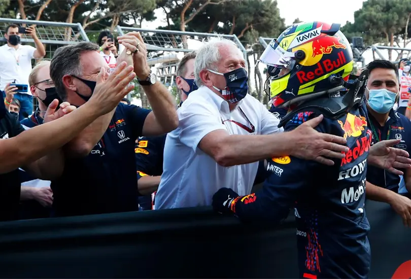Helmut Marko sorprendi&oacute; a todos los aficionados despu&eacute;s de qur tuvo un acto heroico con Checo P&eacute;rez tras el GP de B&eacute;lgica.