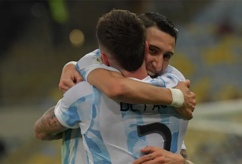 De Paul y Di Mar&iacute;a rompen la sequ&iacute;a de 28 a&ntilde;os sin t&iacute;tulo para Argentina