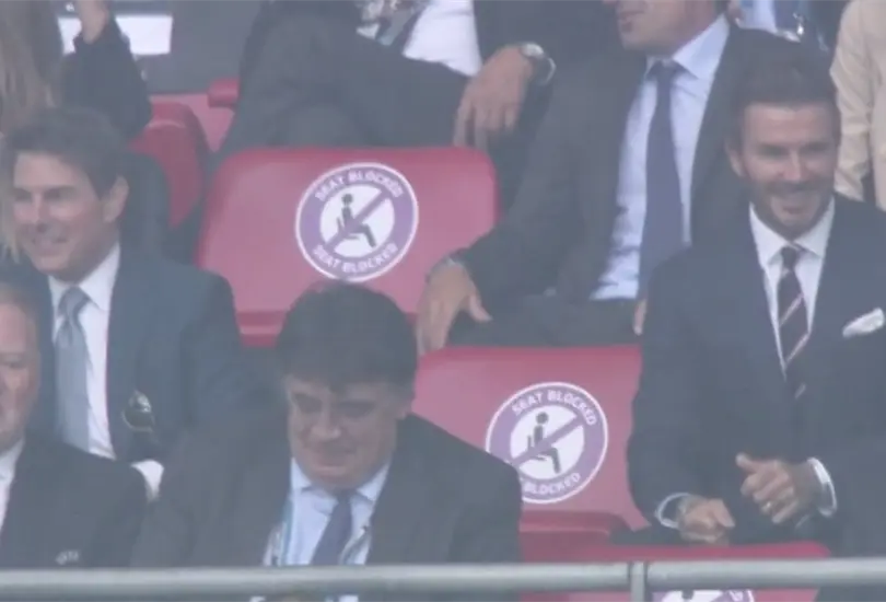 Beckham, Cruise y los príncipes entre los invitados de lujo en la final de la Euro 2020 Beckham, Cruise y los príncipes entre los invitados de lujo en la final de la Euro 2020