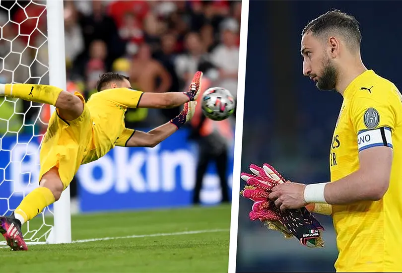 Donnarumma explica porqué no festejó el último penal; ¿qué tienen sus guantes? Donnarumma explica porqué no festejó el último penal; ¿qué tienen sus guantes?