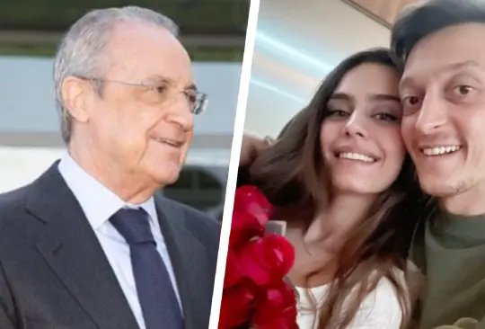 Revelan audio donde Florentino Pérez se burla de Özil y su exnovia