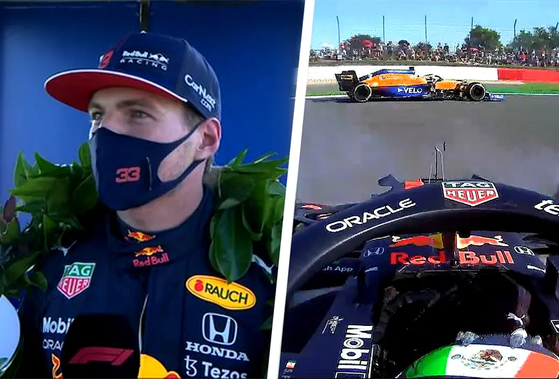 Verstappen gana sprint de Silverstone; Checo P&eacute;rez pierde el control y abandona