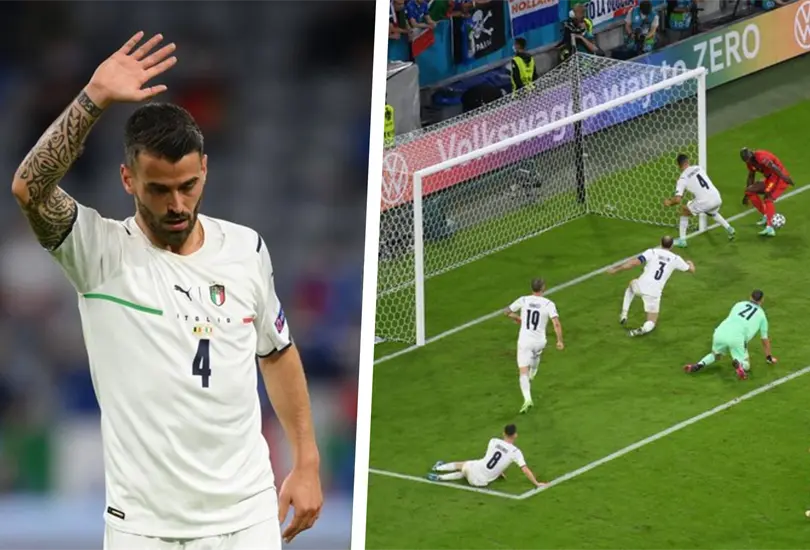 Spinazzola, héroe de Italia, se rompió el tendón de Aquiles Spinazzola, héroe de Italia, se rompió el tendón de Aquiles