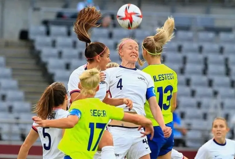 Selección estadounidense femenil pierde invicto de casi 50 juegos ante Suecia Selección estadounidense femenil pierde invicto de casi 50 juegos ante Suecia
