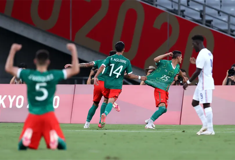 México brilla en su debut olímpico tras golear a Francia México brilla en su debut olímpico tras golear a Francia