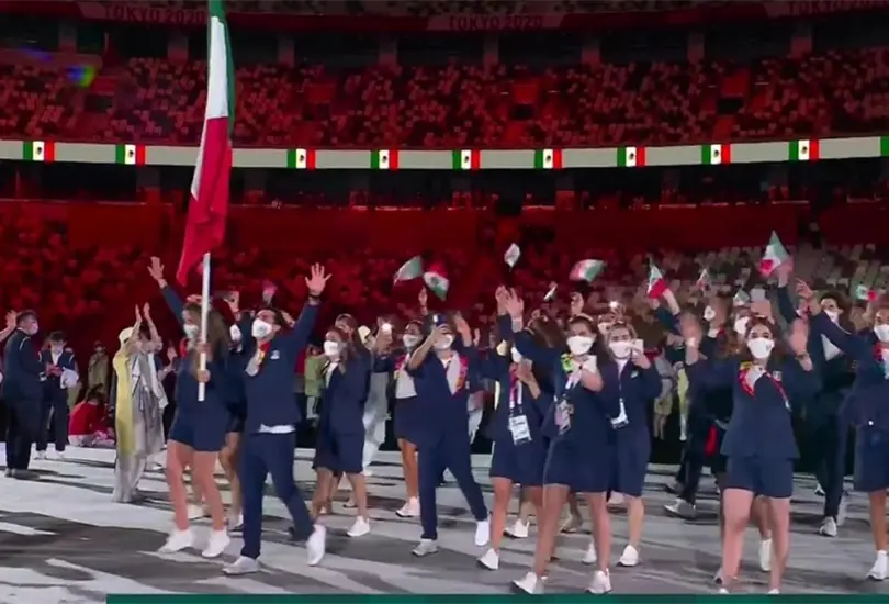 ¡Emoción! Así fue el desfile de México en la inauguración de los Juegos Olímpicos ¡Emoción! Así fue el desfile de México en la inauguración de los Juegos Olímpicos