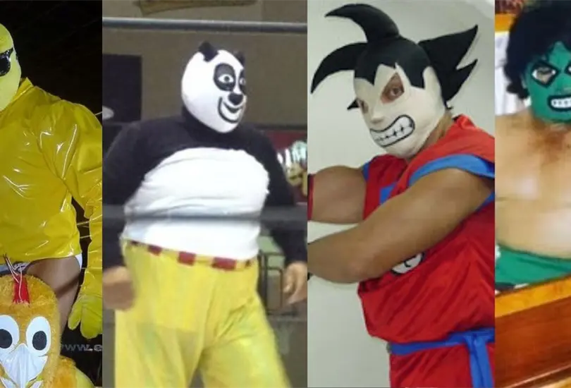 M&aacute;scaras y nombres raros de la Lucha Libre Mexicana