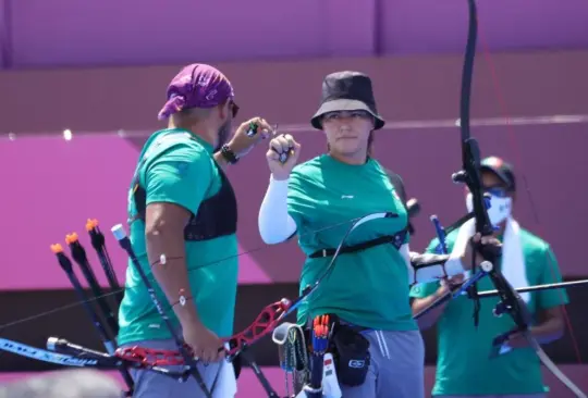 Alejandra Valencia y Luis Álvarez buscarán la medalla de bronce en Tiro con Arco Mixto